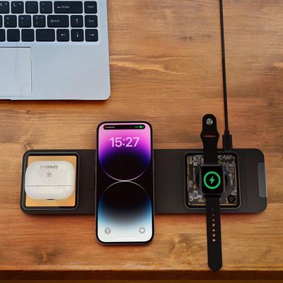 Carregador Por Indução 3 Em 1 Wireless Sem Fio Future [universal] - Gshield