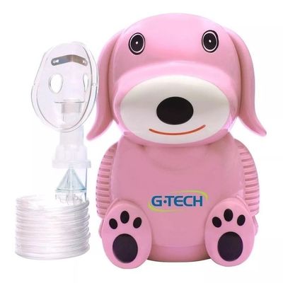 Nebulizador compressor G-Tech Nebdog rosa127V/230V