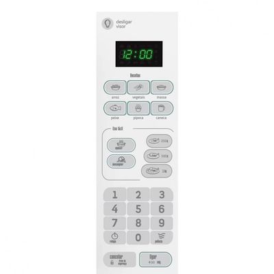 Micro ondas 20 Litros 10 Níveis de Potência CMA20BB Consul Branco / 110V