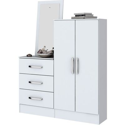 Cômoda Henn 2 Portas 3 Gavetas B700 Branco