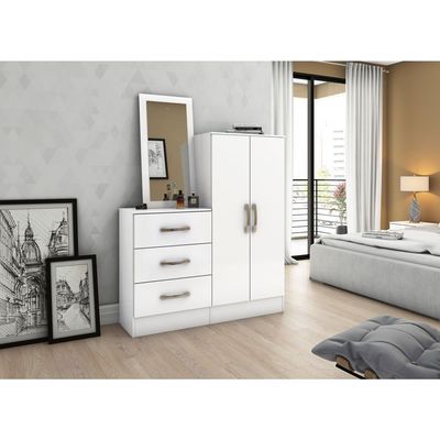 Cômoda Henn 2 Portas 3 Gavetas B700 Branco