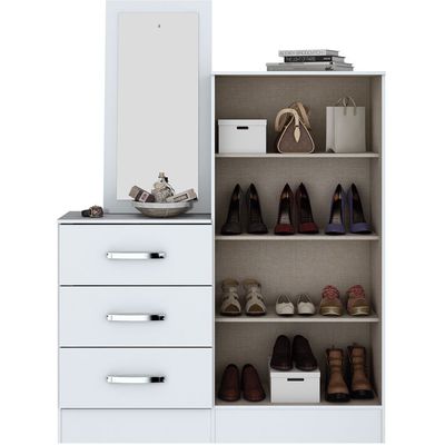 Cômoda Henn 2 Portas 3 Gavetas B700 Branco
