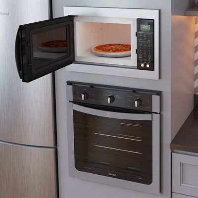 Microondas Consul de Embutir 32 Litros CM146AE Preto / 110V