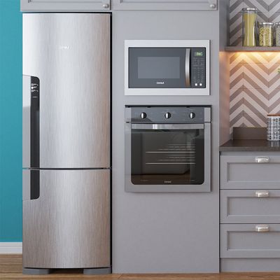 Microondas Consul de Embutir 32 Litros CM146AE Preto / 110V