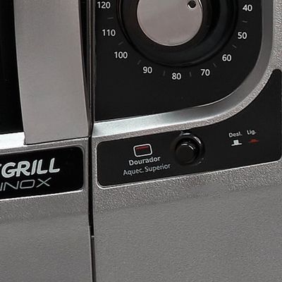 Forno Elétrico Gourmet Grill Autolimpante 44 Litros Fischer Inox / 110V