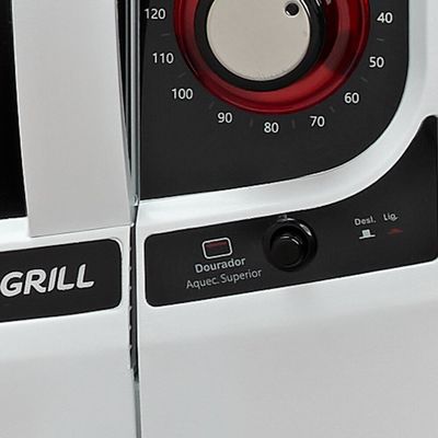 Forno Elétrico Gourmet Grill Autolimpante 44 Litros Fischer Branco / 110V