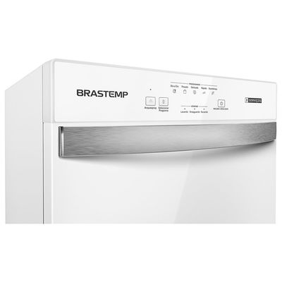 Lava-Louças 8 Serviços de Lavagem BLF08BB Brastemp Branco / 220V