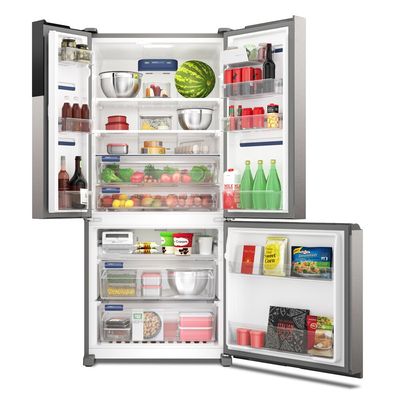 Geladeira Refrigerador Electrolux Efficient 3 Portas 590L Inox IM8S Inox / 110V