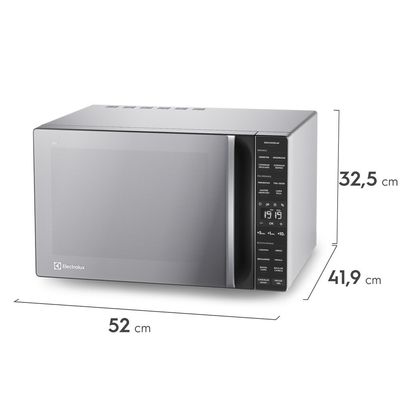 Forno Micro-ondas Limpa Fácil Electrolux 36 Litros ME36S Prata / 110V