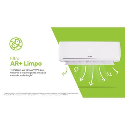 Ar-Condicionado Split CBR09CB Inverter Reverso 9000 BTUS Consul Branco / 220V