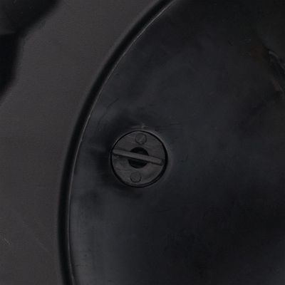 Vaso Cachepot Wave 15cm Preto