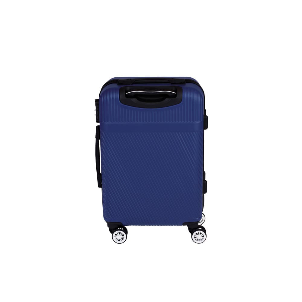 Mala de Bordo ABS 360° Azul