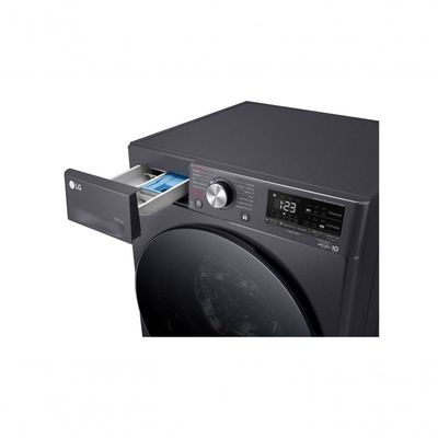 Lava e Seca Smart LG VC4 12kg Titanium Com Inteligência Artificial AIDD CV5012MC4 110V