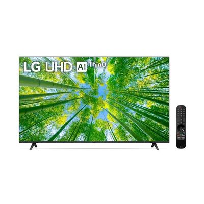 Smart TV LG 60'' 4K UHD WiFi Bluetooth HDR Inteligência Artificial ThinQ Smart 60UQ8050PSB 2022