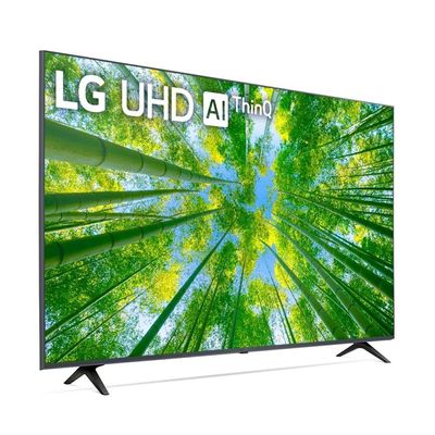 Smart TV LG 60'' 4K UHD WiFi Bluetooth HDR Inteligência Artificial ThinQ Smart 60UQ8050PSB 2022
