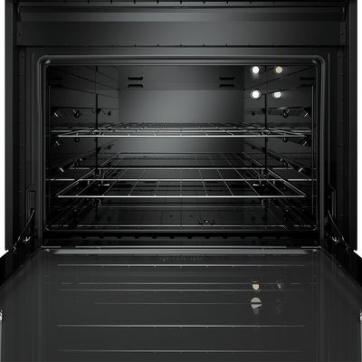 Fogão a Gás de Piso Decorato G3 5 Bocas Mueller Preto / Bivolt
