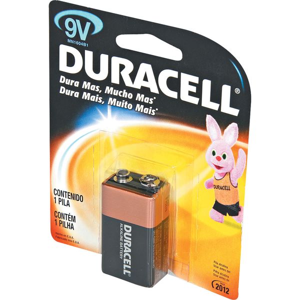 Bateria Alcalina 9V Duracell