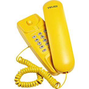 Telefone gondola teleji amarelo