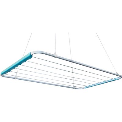 Varal de Teto Aço 120x56cm Mônaco Secalux Branco