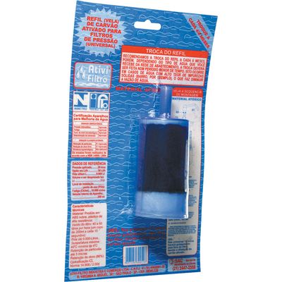 Refil para Filtro com Carvão Ativado 403 Ativi Filtro
