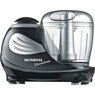 Mini Processador 310ml Mondial Premium MP-01 Preto 127V