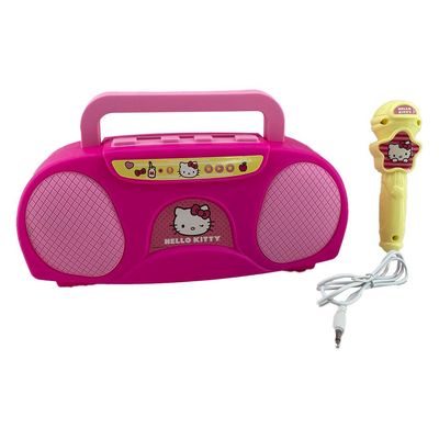Boombox Karaokê Hello Kitty