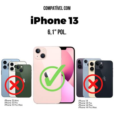 Capa para iPhone 13 - Silicon Premium Rosa - Gshield