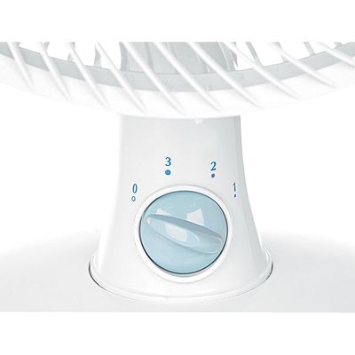 Ventilador de Mesa Ventar 30cm 3 Velocidades Potência 45W 127V - Branco/Azul