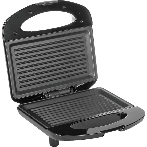 Sanduicheira Grill Mondial Premium Inox Grill S-07 Preta/Prata 127V