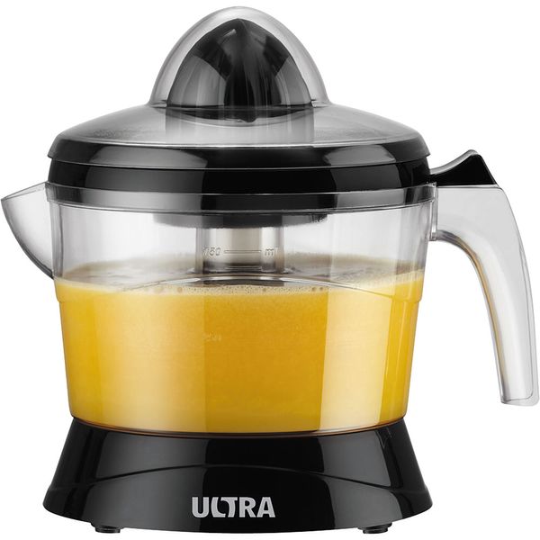Espremedor 750ml Ultra E-04 com Dupla Rotação e Acionamento Automático Preto 127V