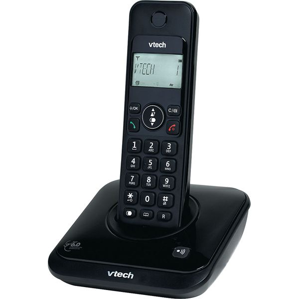 Telefone sem Fio com Identificador Dect Lyrix Vtech 500 - Preto