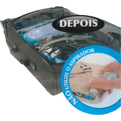 Organizador Vac Trip Bag 60x40cm Ordene