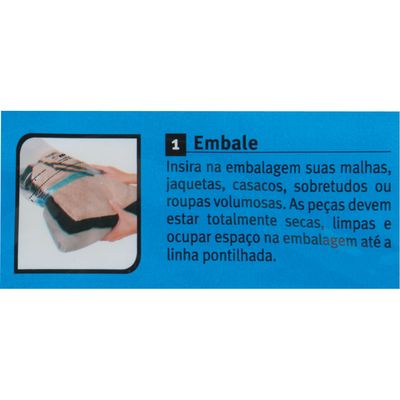 Organizador Vac Trip Bag 60x40cm Ordene
