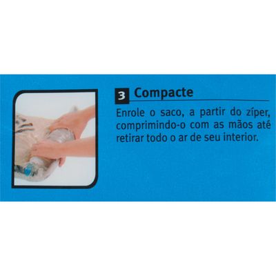 Organizador Vac Trip Bag 60x40cm Ordene