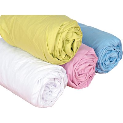 Lençol Casal com Elástico 100% Algodão Royal Santista Branco