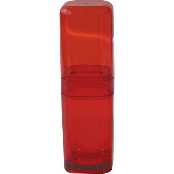 Porta Escova Retrô Splash Coza Vermelho