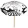 Guarda-sol PVC 200cm com Cabo de Alumínio Carioca Botafogo Lar & Lazer Sortido