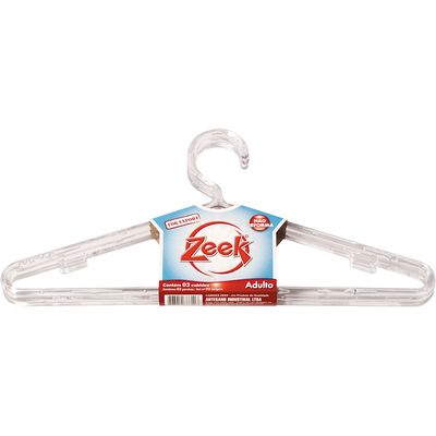 Conjunto 3 Cabides Cristal Zeek