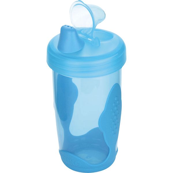 Copo Antivazamento 300ml Soft Color Transparente 7716 Kuka Azul