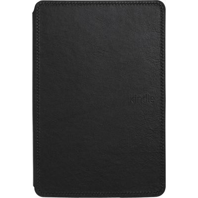 Capa de Couro para Kindle Ink Amazon Preta
