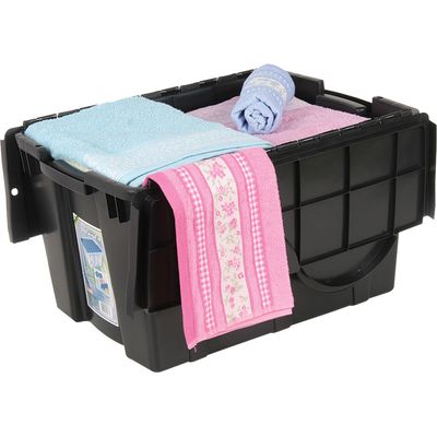 Organizador com Tampa 56L São Bernardo Preto