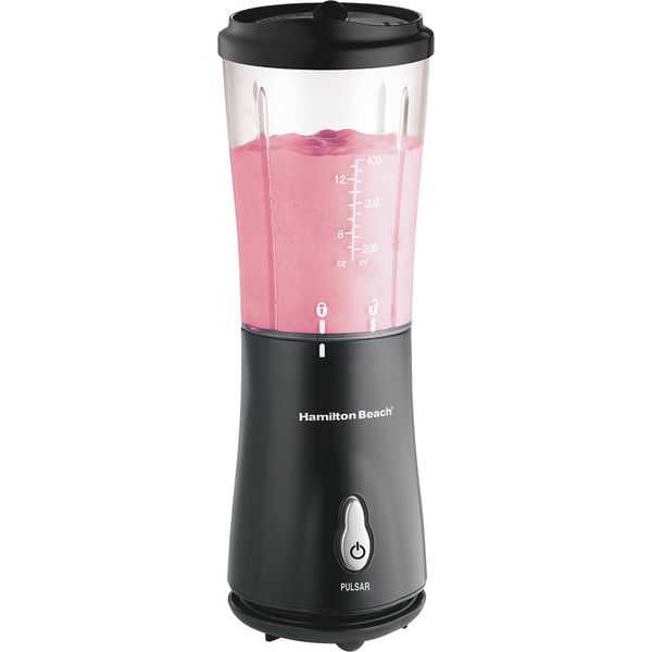 Blender Hamilton Beach 175W com Capacidade de 400ml Individual 51102BZ Preto 127V