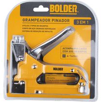 Grampeador Pinador 3 em 1 Bolder