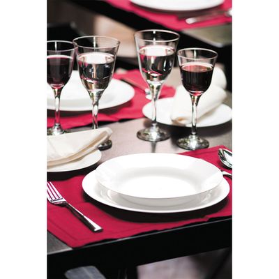 Conjunto 6 Pratos Raso Vidro Opaline Duralex