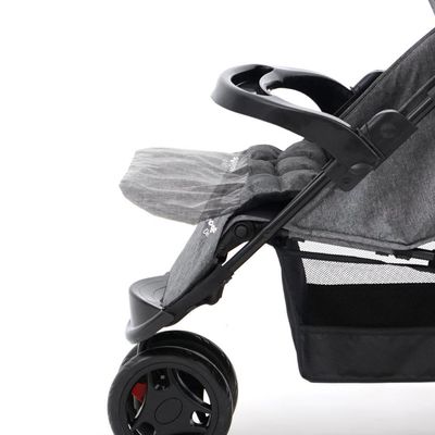 Carrinho de Bebê Delta Voyage - Cinza Mescla