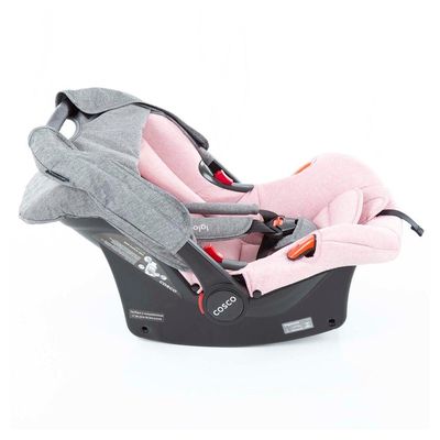 Travel System Jetty Duo Cosco - Rosa Mescla