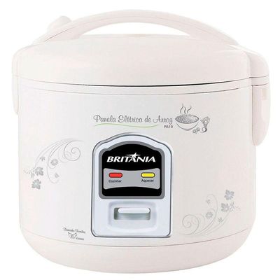 Panela Elétrica De Arroz Pa10 Britânia Branco 110v 110V