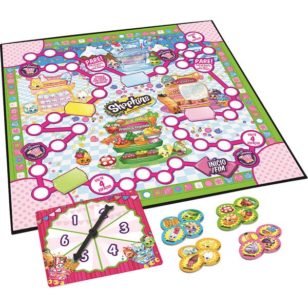 Jogo Corrida do Mercadinho Shopkins 3704 DTC