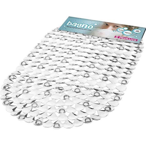 Tapete para Box 67x38cm Primafer Transparente
