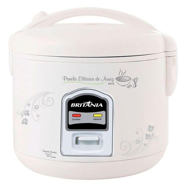 Panela Elétrica De Arroz Pa10 Britânia Branco 220v 220V